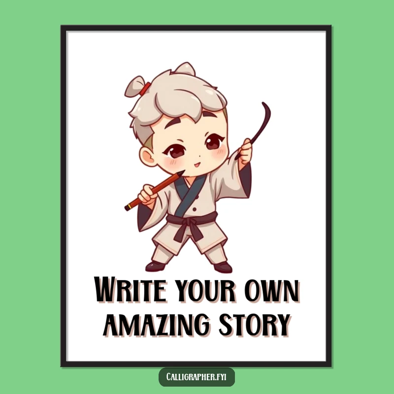 Dramatic Calligraphy Wall Art: Free Printable Downloadable Decor for Bold Statements