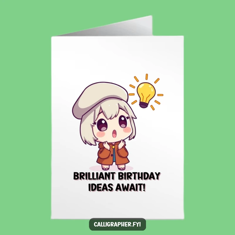 Free Printable Birthday Card: Artistic Idea Surprise Fun Downloadable Gift