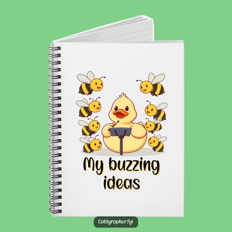Funny Ducky's Musical Notes Notebook: Hilarious Journal for Maestros