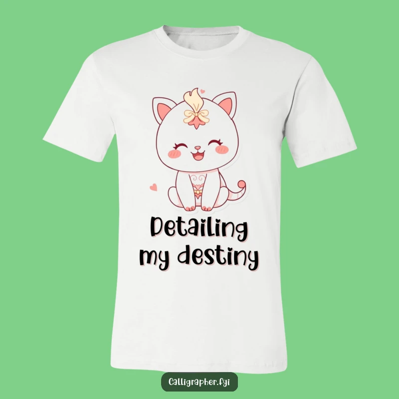 Funny Happy Character Drawing T-Shirt - Wear Your Artistic Precision Proudly!