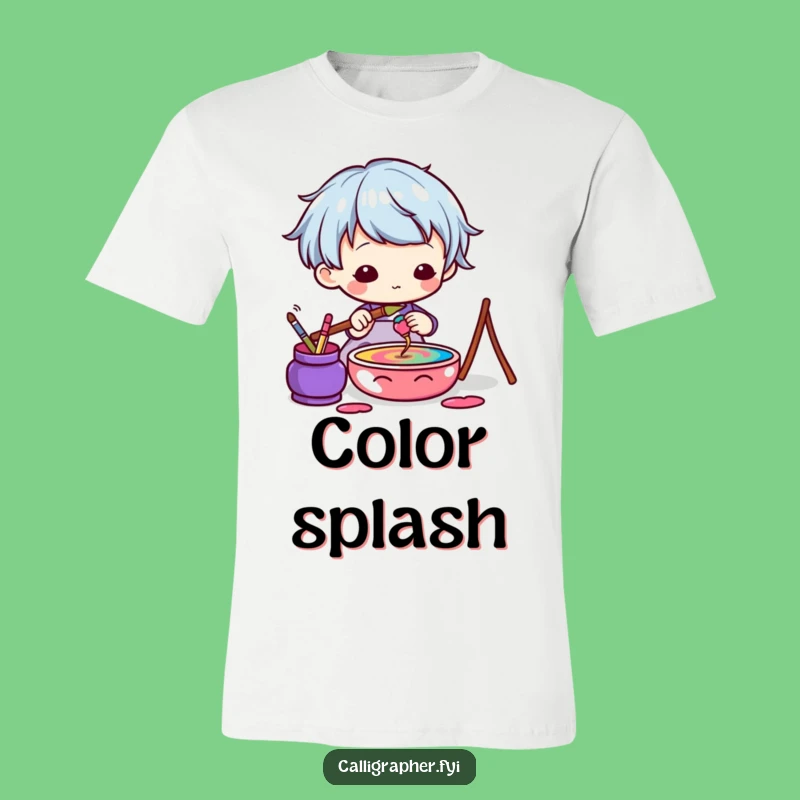 Funny Kawaii Art Creator T-Shirt - Wear Your Colorful Passion